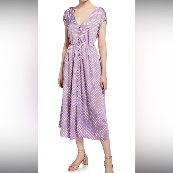 kate spade Dresses & Skirts - Kate Spade New York Geo Dot Satin Mini Dress